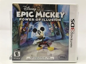 Disney Epic Mickey: power of illusion - Nintendo 3DS - Original Box ONLY NO GAME - Imagen 1 de 4
