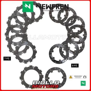 F1423AC SERIE DISCHI FRIZIONE NEWFREN MONTESA T 348 1983- 348CC CONDUTTORI+CONDO - Foto 1 di 5