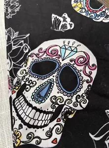 NWT OS SKULL LEGGINGS SIZE 6-16 Leggings Depot Punk Halloween Sugar Skulls - Picture 1 of 3