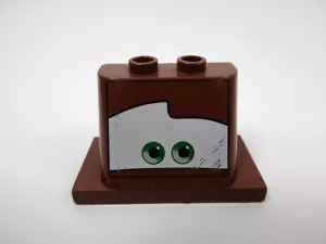 LEGO CARS RedBrown Windscreen with Pattern 93598pb01 Set 8487 8201 8679 - Imagen 1 de 1