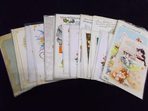Greeting Cards "Birthday 8", Vintage, Various. #X-45-08 - Picture 1 of 1