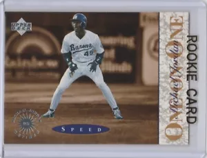 MICHAEL JORDAN ROOKIE CARD Upper Deck Speed Basketball Baseball RC Chicago Bulls - Picture 1 of 2