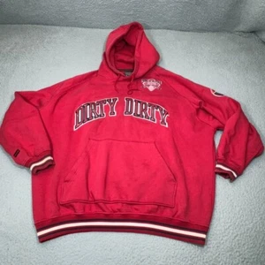 Vintage Fubu Hoodie Men Extra Large Dirty Limited City Athletics 1992 90s Hip - Picture 1 of 15