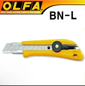 CUCHILLO A PRESIÓN OLFA BN-L PRO 18MM DE ALTA RESISTENCIA - Imagen 1 de 5