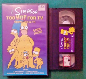 Vhs Die Simpsons Too Hot For Tv 4 Episoden Film Ita Animation Ex Verleih (V190) ° - Bild 1 von 1