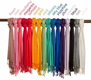 Scarf Women's 100% Bamboo Neck Wrap Shawl by Bamboo Textiles eco friendly - Picture 1 of 12