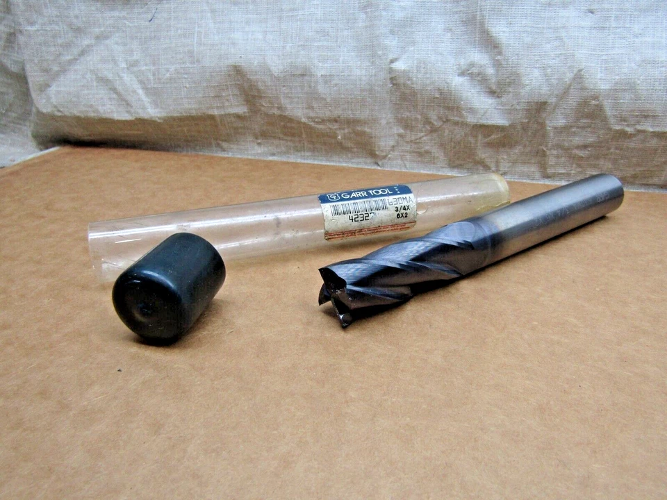 GARR Tool 42327 630MA 3/4" Carbide Endmill 4 Flute 3/4" x 6" x 2" - Image 1 of 4