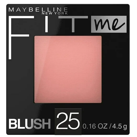 Maybelline New York Fit Me Blush, 25 Pink Rose, 0.16 Oz. - Image 1 of 1