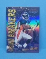 1999 Bowmans Best Refractor Terrell Davis Ground Breakers