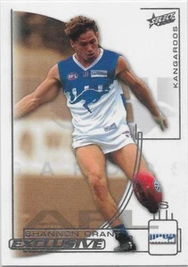2002 Select Exclusive Base Card (171) Shannon GRANT Kangaroos - Picture 1 of 1