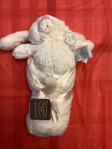 Neu mit Etikett Kathy Ireland Baby Demdaco Zoo Zoo Zoo Babys Hase Hopfen & Decke Set rosa - Bild 1 von 5