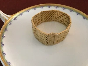 VINTAGE ARMBAND VERGOLDET 18K 0,750 - Bild 1 von 5