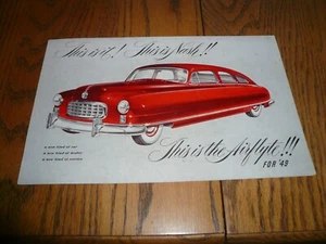 1949 Nash Sales Announcement Mailer - Foldout style - Vintage - Picture 1 of 3