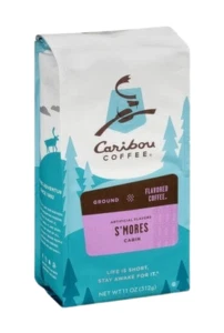 Café de cabina con sabor Smores molido tostado medio Caribou 11 oz 312 g - Imagen 1 de 5
