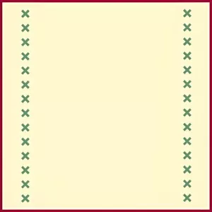 BANNER BORDER 2 STENCIL - STENCIL INSEGNA MATRIMONIO - The Artful Stencil - Foto 1 di 5