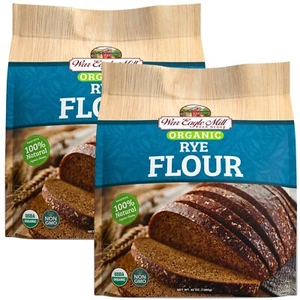 Organic Rye Flour, 48 oz Bag (2-Pack) - Picture 1 of 9