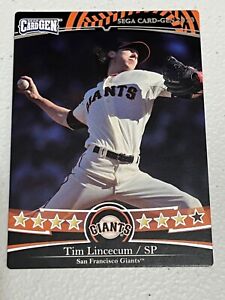 TIM LINCECUM - 2013 Topps Sega Card-Gen Japanese #357 San Francisco Giants RARE