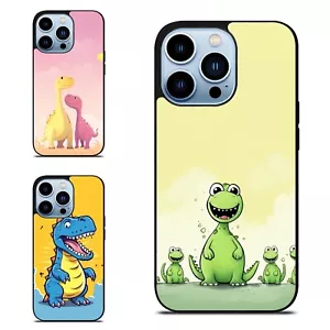 children cute dinosaurs Trendy Cover For Galaxy S9 S10 S10E S20 S21 FE Plus - Picture 1 of 25