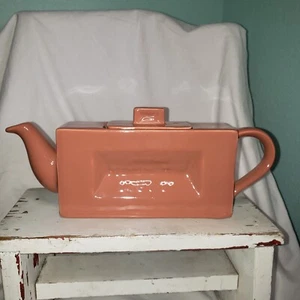 Vintage Rare Brick Shaped Tea Pot - Picture 1 of 6