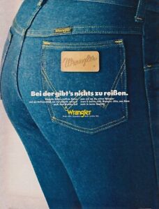 Wrangler Jeans - Reklame Werbeanzeige Original-Werbung 1979 (1)