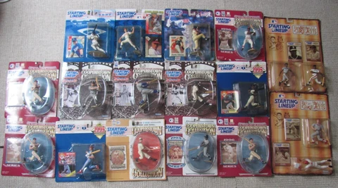 16 Assorted Starting Lineup Hall of Fame Baseball Figures Mike Schmidt NEW Cover