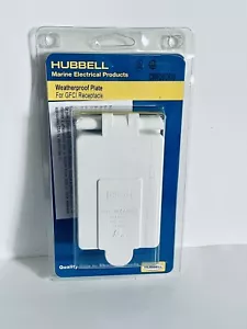 Hubbell CWP26CRW, Weatherproof Plate For GFCI Receptacle NEW - Bild 1 von 5