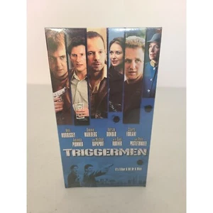 Triggermen (2002) VHS NEW & SEALED - Video Tape Crime Comedy Donnie Wahlberg - Picture 1 of 3