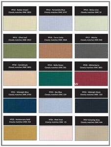 Mill Hill Painted Perforated Paper Choose From Many Colors Each Pack 2- 9x12" - Bild 1 von 17
