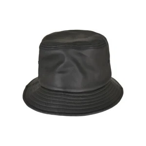 Yupoong Imitation Cuir Chapeau en Cloche Du Pêcheur Simili Unisexe - Picture 1 of 8