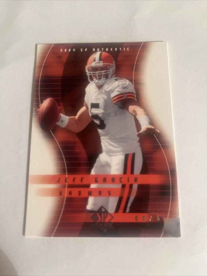 2004 SP Authentic Jeff Garcia #22 Cleveland Browns San Jose State NM-MINT - Image 1 of 1