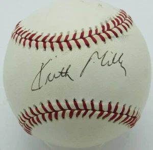 Keith Miller Kansas City Royals Signed/Autographed OAL Baseball 163000 - Picture 1 of 1