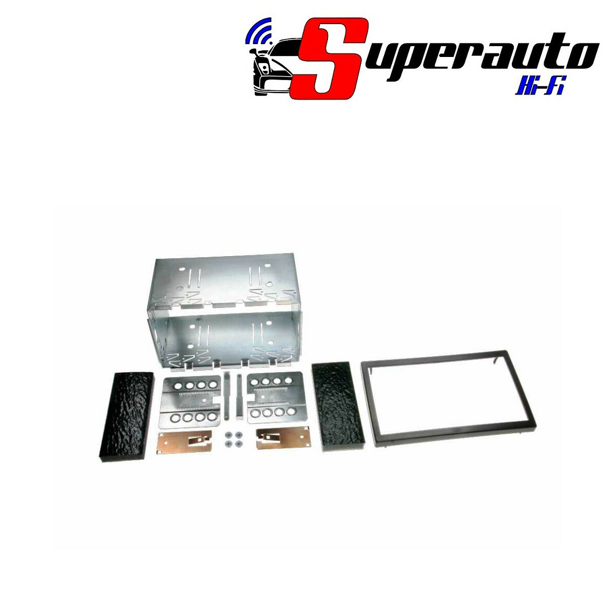 Cornice Metallica Per Autoradio 1 DIN - Universale, 182x53mm, Montaggio ISO - Foto 12