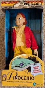 Adventures of Pinocchio 8" Doll with Inflatable Sea Monster, New in Box - Picture 1 of 6