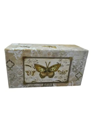 Punch Studio Merry Christmas Music Box ALMOND Soap Keepsake Box 4 oz~New - Image 1 of 2