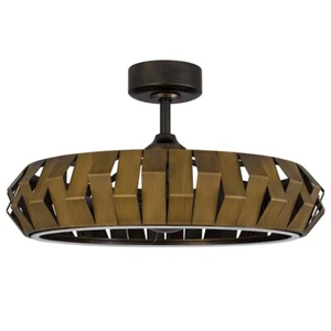 Cal Lighting Hilo Remote Controlled LED Ultra Quiet Fan Light, Bronze - CF-1005 - Picture 1 of 1