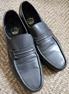 Florsheim 419733 Men 9 1/5D Loafers All Leather Dress Shoes Gray (S14) - Picture 1 of 12