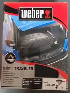 *Nuevo* Cubierta protectora de parrilla de carga Weber 7030 Traveler negra - Imagen 1 de 2