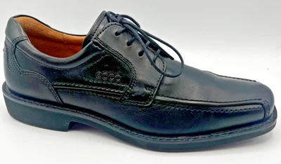ECCO New Jersey Puntera de Bicicleta Oxford Corbata Zapatos Para Hombre Negro Talla EU 43 US 9 Foto 1 de 4