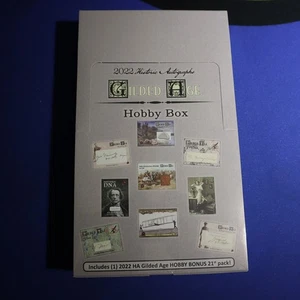 2022 Historic Autographs Gilded Age 20-pack Hobby box - SEALED FREE SHIP - Bild 1 von 3