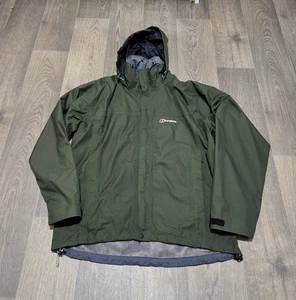 Chaqueta con capucha impermeable Berghaus 'AQ2 - grande para hombre - verde - Imagen 1 de 8