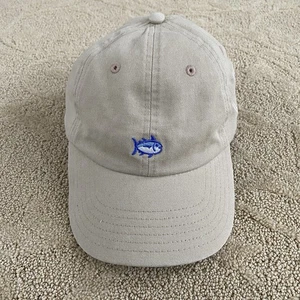 Southern Tide Hat Khaki Naples FL Skipjack Adjustable Strap Cap Preppy OS - Picture 1 of 10