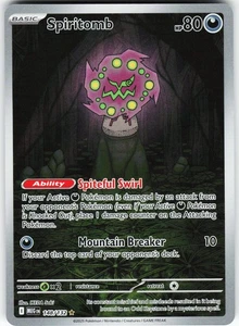 Spiritomb - 148/132 Pokemon ME01: Mega Evolution Holo Illustration Rare NM - Bild 1 von 2