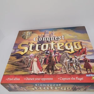 Conquest Stratego Classic Strategy Battlefield Game - Picture 1 of 2
