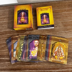 Ascended Masters Oracle Cards Complete 44-Card Set with Guidebook Doreen Virtue - Picture 1 of 6