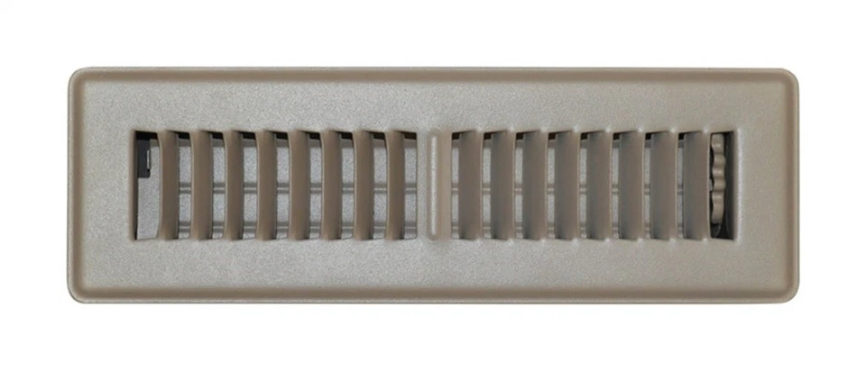 Recubrimiento en polvo Tru Aire C150MB 02X10 acero marrón registro de piso bidireccional 2 Hx10 W. Foto 1 de 1