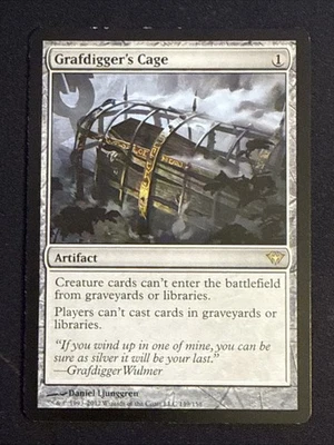 1x Grafdigger's Cage (149) Dark Ascension MP MTG Magic the Gathering x1 MKE - Image 1 of 2
