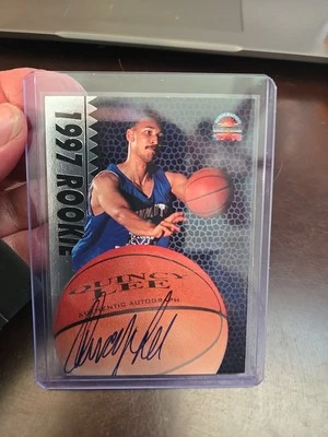 1997 Score Board Autographed Basketball - Signatures Quincy Lee Silver (AU, RC) - Image 1 of 3