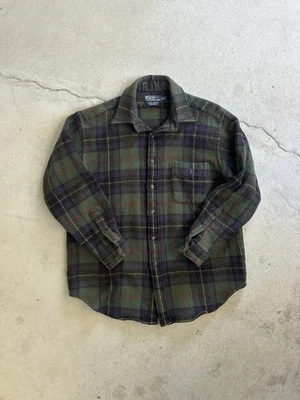 Polo Ralph Lauren Lowell De Colección Deportivo Talla Grande Para Hombre A Cuadros 100% Lana Raro EE. UU. Foto 1 de 4