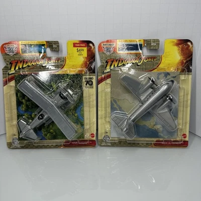 Matchbox Sky Busters 2024 Indiana Jones River Flyer MBX AIRLINER (2) - Image 1 of 4