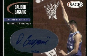 2000 SAGE #A1 Dalibor Bagaric Autographs Bronze #/650 - Picture 1 of 2
